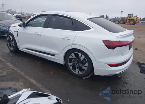 2023 Audi E-Tron Sportback Premium Plus S Line Quattro from USA, damaged, VIN WA12AAGE9PB016879